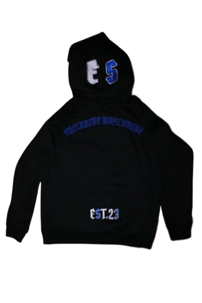 Blue Hoodie trackie Separate Winter collection series E